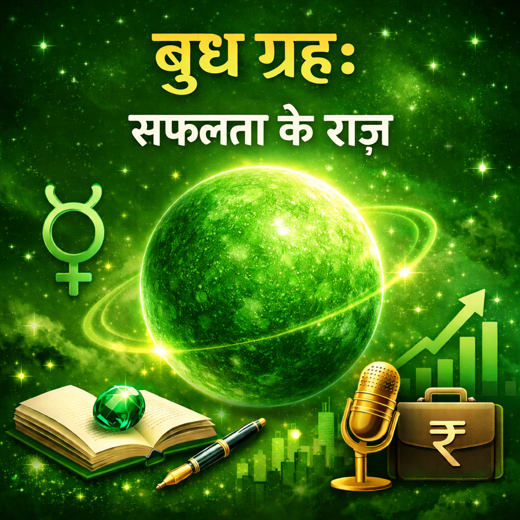बुध ग्रह: बुद्धि और सफलता के राज़"